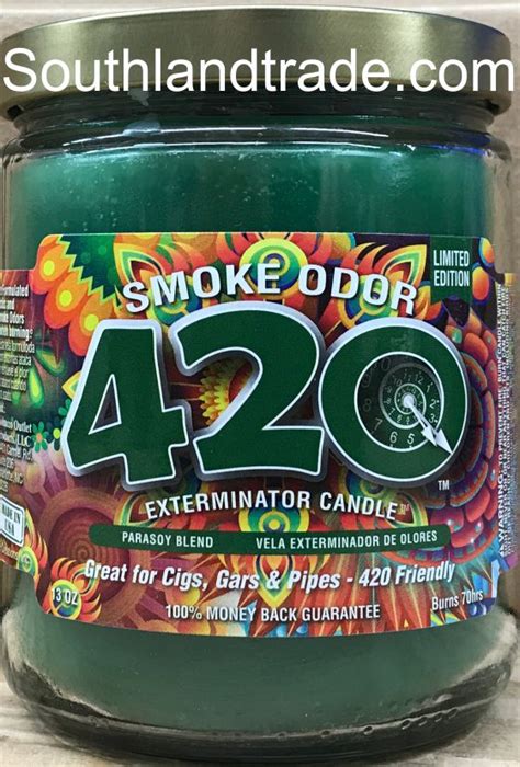 smoke odor exterminator candle 420